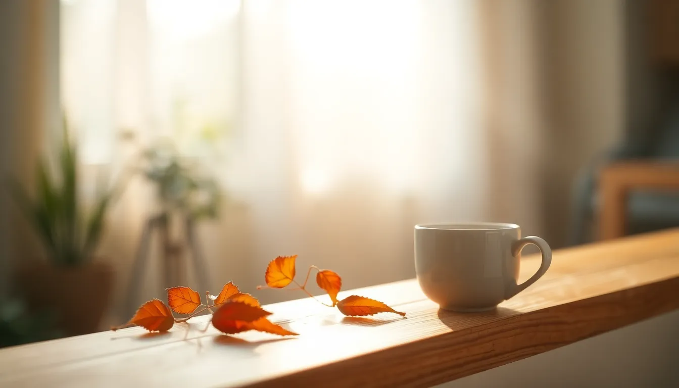 보청기를 관리하는 모습