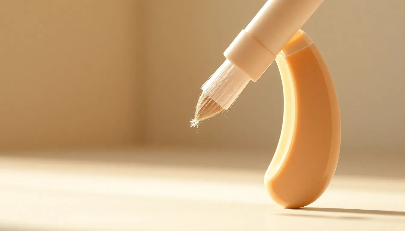 보청기 청소 실수, 고장 부르는 5가지 2 보청기를 건조통에 넣어 관리하는 모습