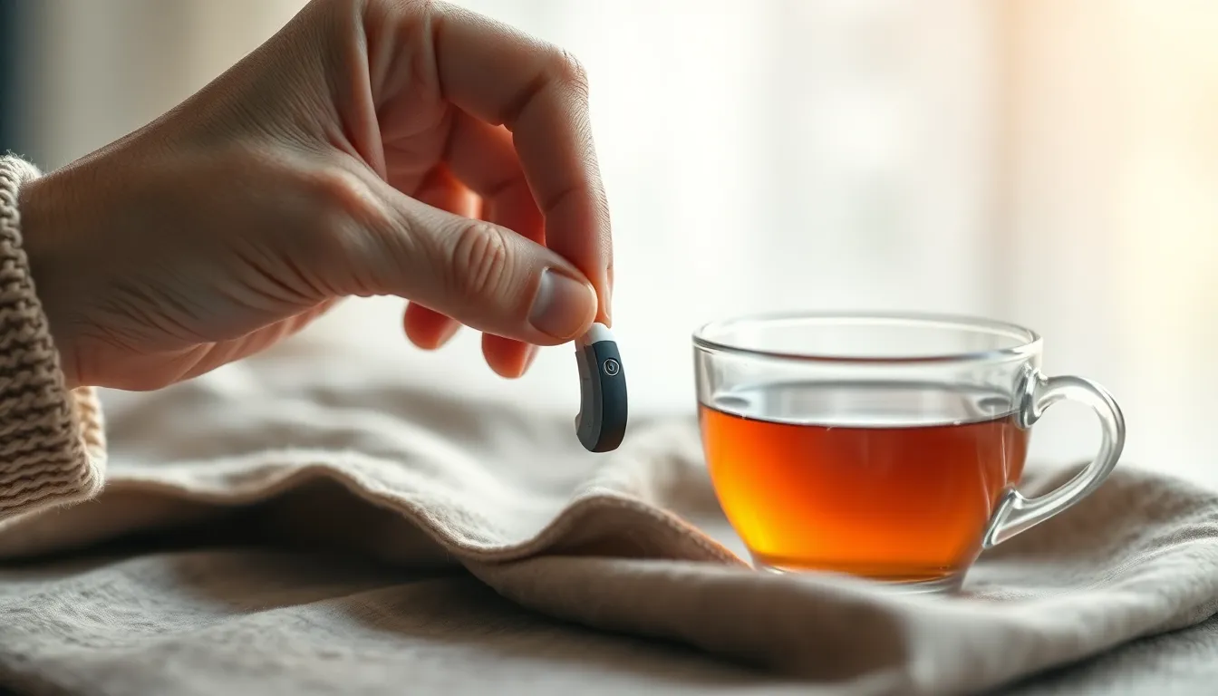 65세 이상 노인보청기 지원금, 조건 확인! 2 보청기를 착용한 노부부가 행복하게 대화하는 모습