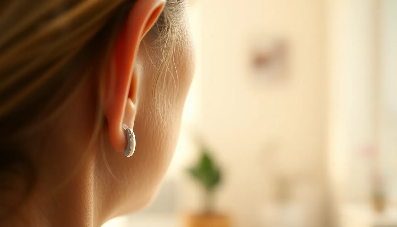 포낙보청기 사용 예시 이미지