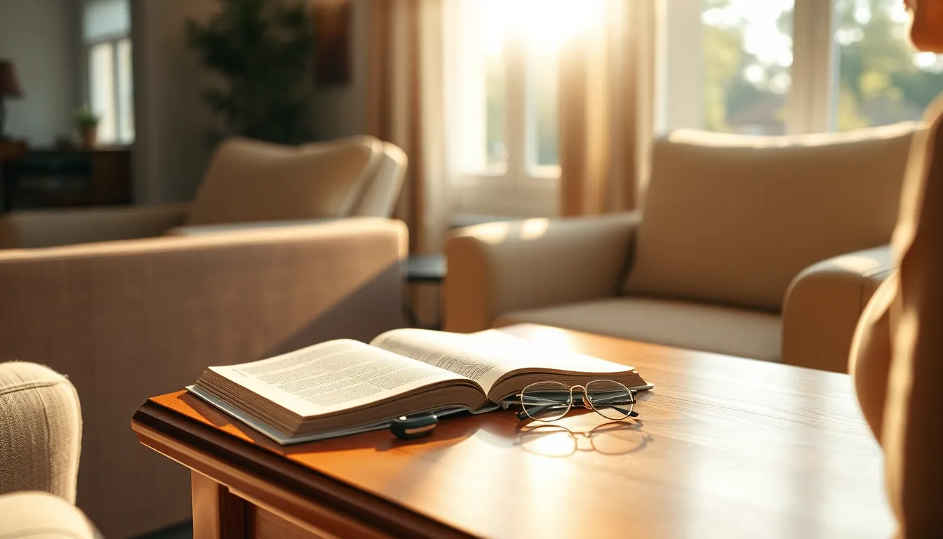 행복하게 대화하는 가족 모습