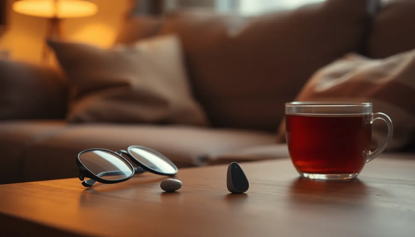 행복한 노년의 모습, 보청기를 통해 소통하는 사람들