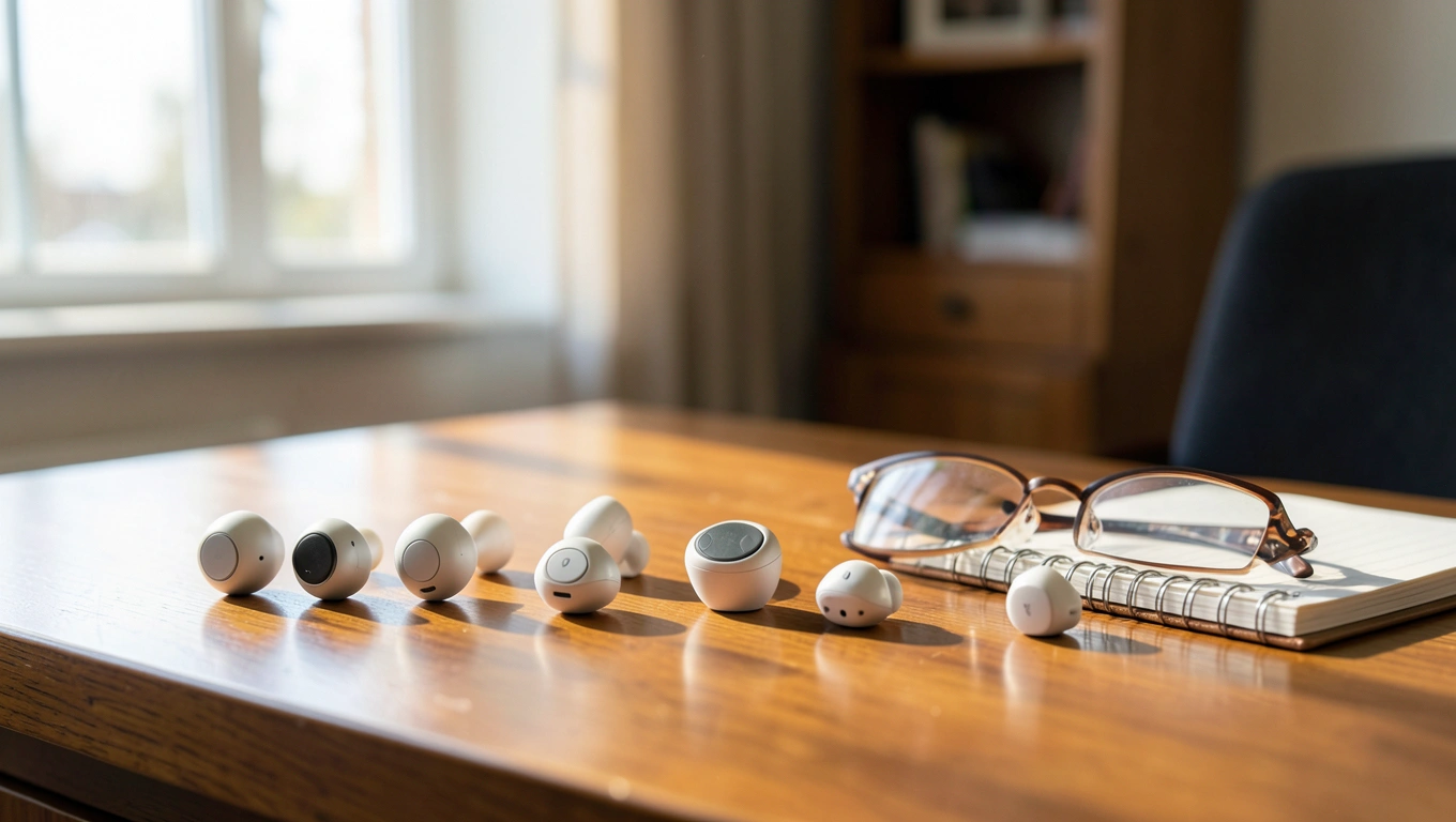 다양한 보청기 모양