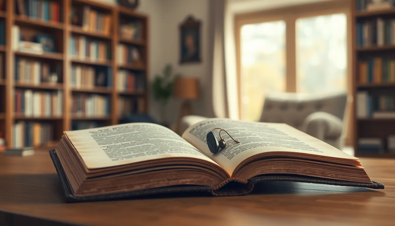 청력 검사 및 보청기 상담 모습