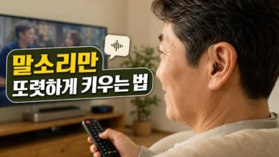 보청기 블루투스 TV 연결, 끊김 없이 선명하게 듣는 설정 팁