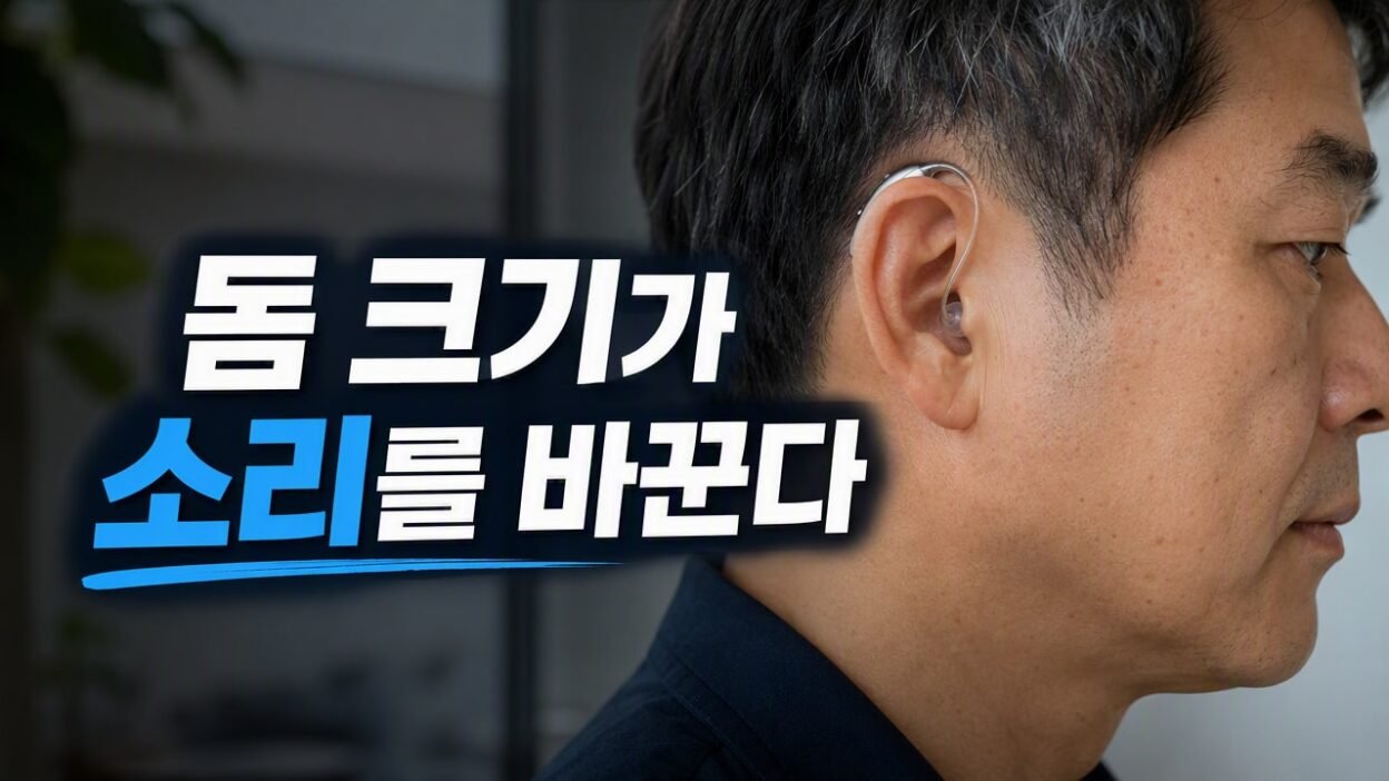 보청기 돔 크기 맞지 않으면 생기는 문제, 소리 새는 느낌 잡는 법