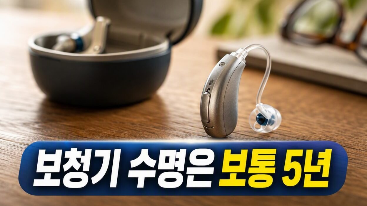 보청기 수명 보통 몇 년일까? 교체 주기 다가올 때 나타나는 신호