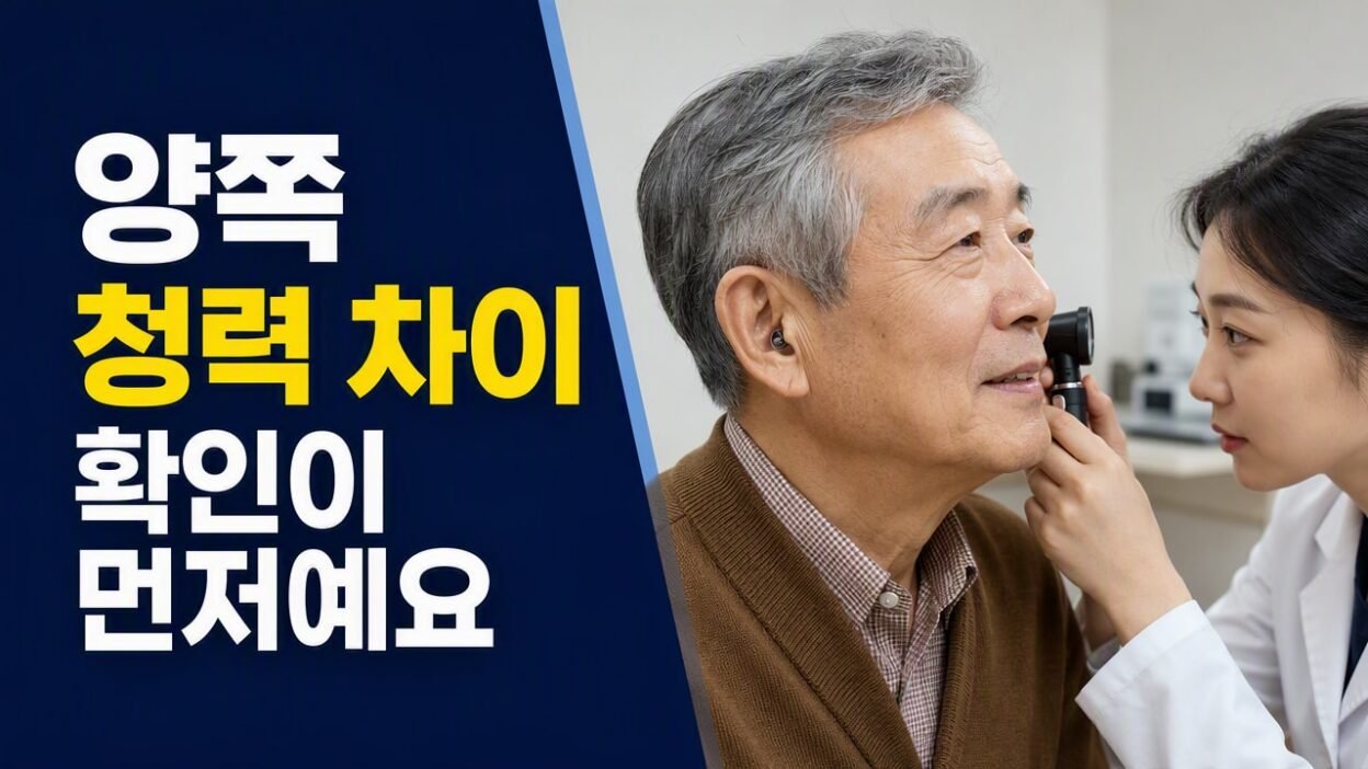 부모님 보청기 선물 전에 청력 검사부터 같이 가야 하는 이유